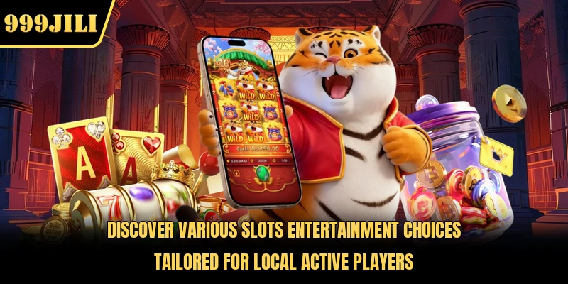 Discover various slots entertainment choices tailored for local active players 