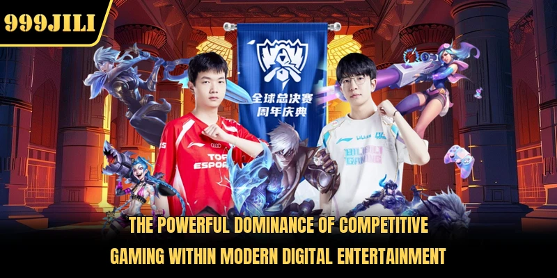 The powerful dominance of competitive gaming within modern digital entertainment 