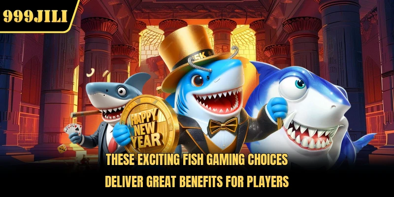 These exciting fish gaming choices deliver great benefits for players 